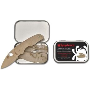 Spyderco WDKIT2 Wooden Kit C230 Lil' Native
