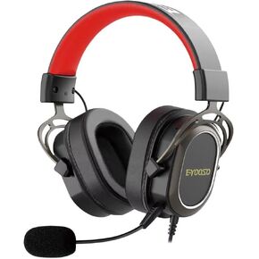 Gaming Headphone,3.5mm Surround Sound Computer PC Laptop Headset Earphones Microphone for PC/PlayStation/Xbox/Mobile