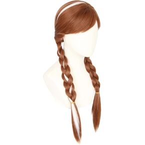 Topcosplay Cosplay Wig Blonde+6 Hairpins Long Braid Hair Halloween Costume Princess Wigs