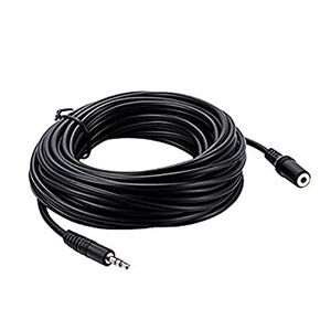 UbiBot Audio Extension Cable for RS485 Probes, Audio Aux Stereo Extension Cable, Stereo Jack Cord for Phones, Headphones, Speakers, Tablets, PCs, MP3 Players, 3.5mm Male to Female (5 Meters)