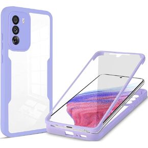 Ysnzaq Clear Case for Oppo Reno 12, Full Surround Soft TPU with Screen Protection Phone Cover for Oppo Reno12 QB Black