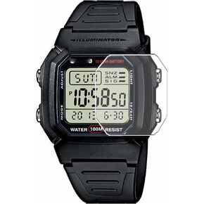 3 Pack Screen Protector Film, compatible with casio W-800H Series -1AVES W800H -1AVES TPU Guard for Smart watch Smartwatch (Not Tempered Glass Protectors) , Transparent