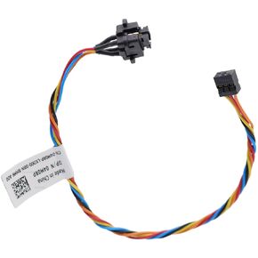 Deal4GO Front Power Button Switch Cable 4M0RP 04M0RP Replacement for Dell Optiplex 3040 3070 5050 5080 7040 7060 7070 MT Tower Desktop, Black