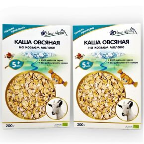 Fleur Alpine Oatmeal with Goat Milk 200g from 5 Months From Germany