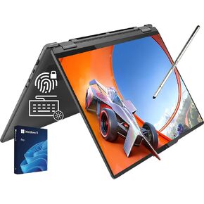 Lenovo Yoga 7i Business Laptop, 16" 2-in-1 Touchscreen, 13th Intel Evo Platform 10-Core i7-1355U, 16GB LPDDR5 RAM, 2TB SSD, Intel Iris Xe Graphics, Backlit KB, FP, Long Battery Life, Win11 PRO