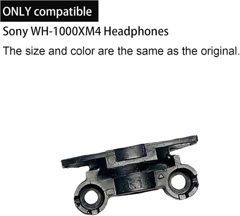 WH-1000XM4 Hinge Swivels - XM4 Hinge Spins Replacement Parts Accessories Compatible with Sony WH-1000XM4 Headphones (Right - Black) in Saudi Arabia