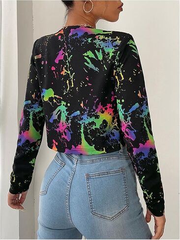 GORGLITTER Women's Open Front Cropped Blazers Long Sleeve Business Casual Lightweight Bolero Jacket in Saudi Arabia