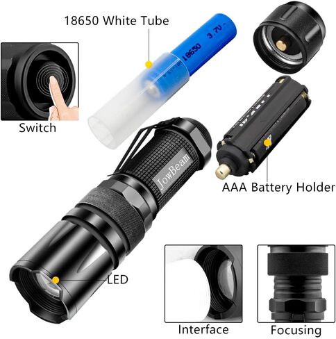 4 ألوان في 1 11 بوصة عصا مرور إشارة LED، مصباح يدوي تكتيكي LED، مصباح يدوي أحمر أخضر أزرق أبيض، تركيز قابل للتعديل (عبوتان 4 ألوان عصا مرور) in Kuwait