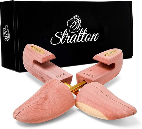 STRATTON MEN’S ADJUSTABLE SPLIT TOE CEDAR SHOE TREE | 2-PACK | GROWN IN USA | GREAT GIFT FOR MEN in Saudi Arabia