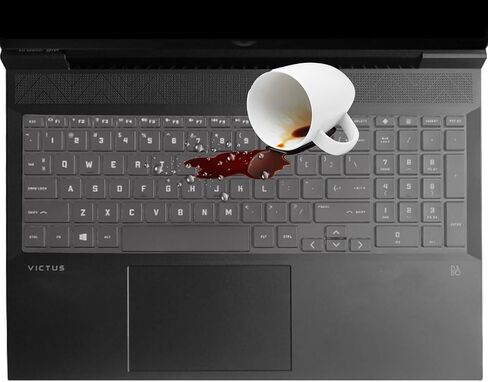 Keyboard Cover for 2024 2023 HP Victus 15 Gaming Laptop 15.6"/Victus 16.1" 15z-fb200 15t-fa100 15-fb1013dx 15-fb2000nr 15-fb2063dx 15-fa0031dx 15-fa1093dx 16-r0073cl 16-s1023dx 16-e1797nr 16-d0097nr in Saudi Arabia