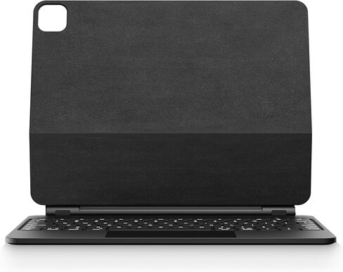 حافظة لوحة المفاتيح السحرية اللاسلكية لجهاز ابل ايباد الجيل العاشر 2022 10.9 بوصة A2696 A2777 A2757: لوحة تتبع ذكية متعددة اللمس، إضاءة خلفية RGB، أسود in Kuwait