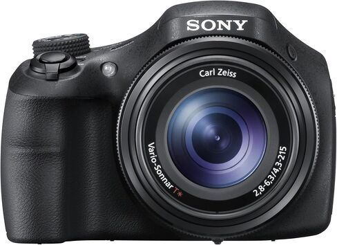 كاميرا رقمية Sony Cyber-Shot DSC-HX300/BC بدقة 20.4 ميجابكسل مع تكبير بصري 50x وشاشة LCD Xtra Fine مقاس 3 بوصات (أسود) (متجددة) in Saudi Arabia