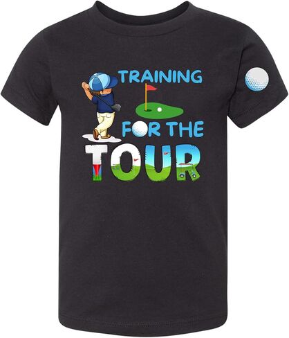 تي شيرت برسومات جولف للأولاد الصغار من Future Golf Pro in Kuwait