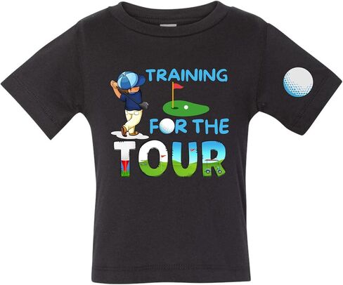 تي شيرت برسومات جولف للأولاد الصغار من Future Golf Pro in Kuwait