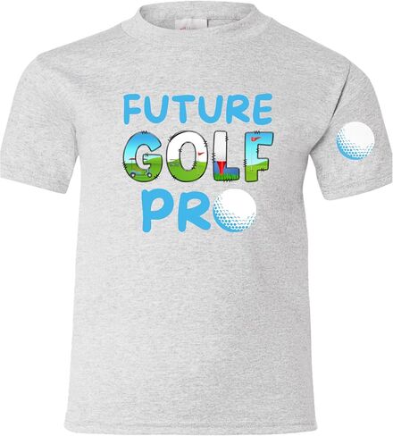 تي شيرت برسومات جولف للأولاد الصغار من Future Golf Pro in Kuwait