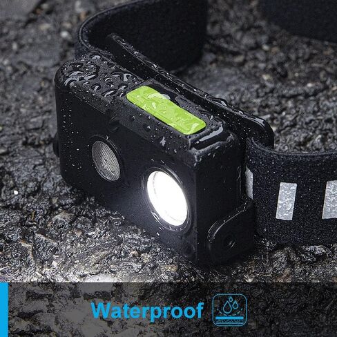 365 Lumens Lightweight LED Headlamp - White Red 2 Light Head Lamp for Adults and Kids - Hiking & Camping Gear Essentials-H11 in Saudi Arabia
