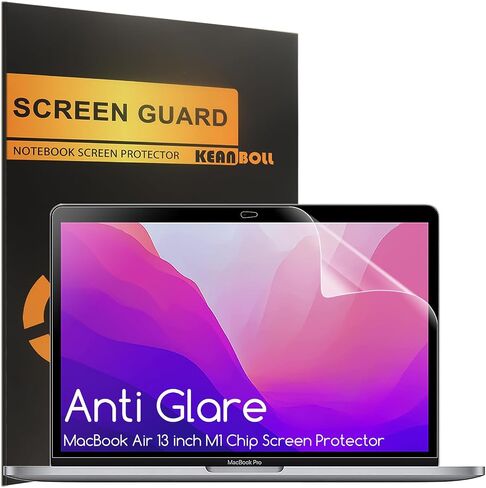 KEANBOLL 3-Pack Designed for MacBook Pro 13 inch Touch Bar Screen Protector (2016-2022 / M1, M2), Anti Glare and Anti Fingerprint (Matte) Shield in Saudi Arabia