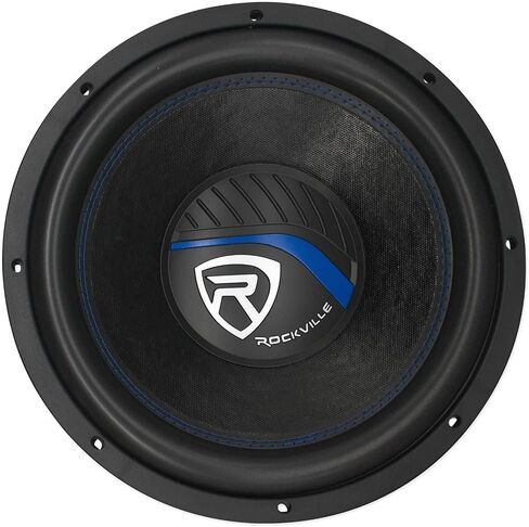 Rockville K5 W12K5S4 12 بوصة 1400 وات 4 أوم مضخم صوت للسيارة 350 وات RMS CEA مُصنف!، أسود in Kuwait