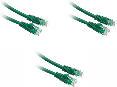 Cat6 20 حزمة كابل إيثرنت مقولب للتمهيد 6 بوصة، أخضر CNE571942 in Saudi Arabia