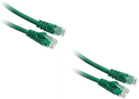 Cat6 20 حزمة كابل إيثرنت مقولب للتمهيد 6 بوصة، أخضر CNE571942 in Saudi Arabia