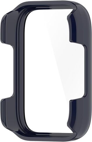 E ECSEM Hard PC Case with Tempered Glass Screen Protector intended for SKG V9, Ultra-Thin Scratch Resistant Cover for SKG V9 Smartwatch Accessories in Saudi Arabia