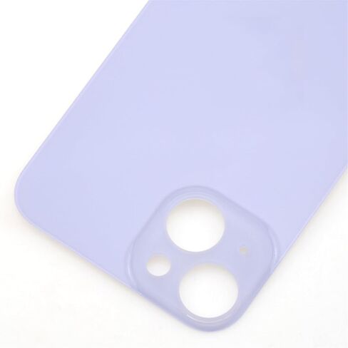 زجاج خلفي لهاتف iPhone 14 A2882 A2649 A2881 مع لاصق مسبق القطع - 6.1 بوصة أرجواني in Kuwait