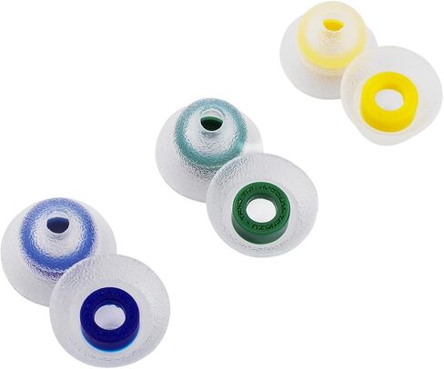 Linsoul TANGZU Tang Sancai Narrow Bore, Medical-Grade Silicone Eartips for IEMs, Replacement Silicone IEM Tips, for KZ ZS10 Pro 2, SuperMix 4,Hype4,Orchestra Lite, Earphones (S/M/L-3Pairs) in Kuwait