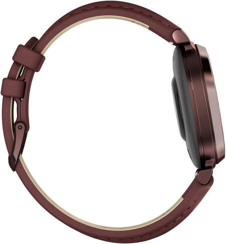 Garmin 010-02839-00 Lily 2 Smartwatch Gold مع حزمة سوار سيليكون جوز الهند مع حزمة حماية معززة لمدة عامين CPS in Kuwait