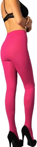Mila Marutti Microfiber Tights for Women Soft Black Stockings Pantyhose 100 Denier - 19 Colors in Kuwait