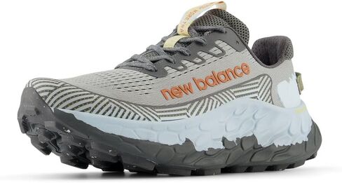 New Balance Men's Fresh Foam X More Trail V3 Running Shoe, RAINCLOUD/Quarry Blue/Infield Clay, 11 in Saudi Arabia