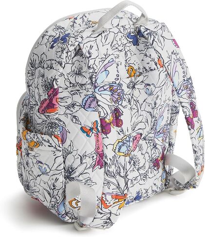 Vera Bradley Premium Cotton Small Banbury Backpack, Meadow Bouquet in Saudi Arabia