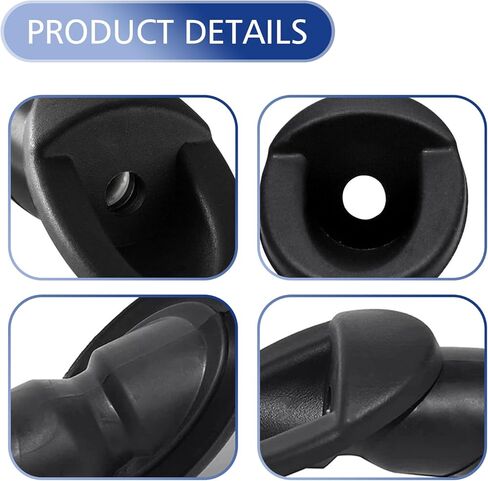 قطعة واحدة من محول هوائي السيارة، ملحق هوائي مطاطي مقاوم للماء متوافق مع 07-13 Toyota Tundra 86392-0C040 (أسود) in Kuwait