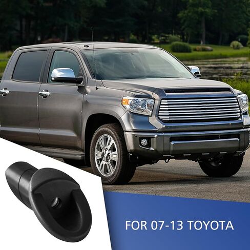 قطعة واحدة من محول هوائي السيارة، ملحق هوائي مطاطي مقاوم للماء متوافق مع 07-13 Toyota Tundra 86392-0C040 (أسود) in Kuwait