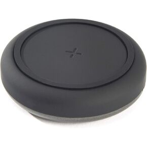 TYLT Medallion- Portable QI Wireless Charging Pad, Fast Wireless Charger QI Certified 10W Max Compatible with Apple, Samsung, Wireless Buds, and Other Capable Devices | Connects to Laptop & Powerbank