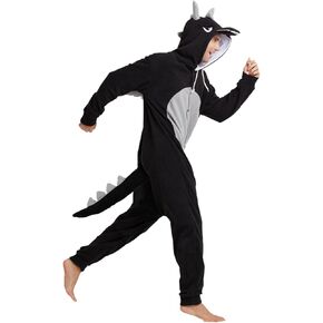 Unpifolov Dragon Pajamas Unisex Animal Jumpsuit Adult Cosplay Costumes