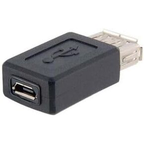 Micro USB 2.0 A Female to USB B Mini 5 Pin Female Adjustable F/F Connector Converter Adapter Plug