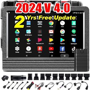 LAUNCH X431 V PRO (V 4.0 ) ,2023 Version Bi-Directional Scanner Full Systems Diagnostic Scan Tool with 37+ Reset Functions, ECU Coding, AutoAuth for FCA SGW,2 Yrs Free Update(with EL-50448 TPMS Tool)