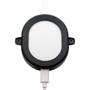 Solvacom Chromelock Secure TV Mount for Google Chromecast (Chromecast with Google TV ONLY) - Device Receiver Enclosure Anti-Theft Outlet TV Mounting Kit Cast Box for Hotel, Business, Black
