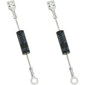DGZZI 2PCS CL04-12 Microwave Oven Unidirectional High Voltage Diode Repair Parts 0.59A Microwave Oven Replacement Part for Air Cleaner Electrostatic Dusting and Electrostatic Flocking