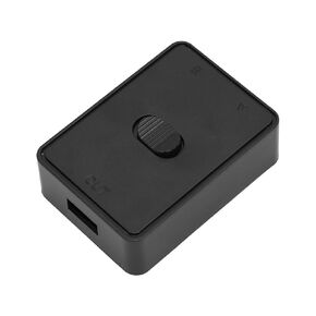 GOWENIC USB 2.0 Switch Selector, Bi Directional USB Switch, 2 in 1 Out or 1 in 2 Out USB KVM Switch for PCs Mouse Keyboard Printer Scanner