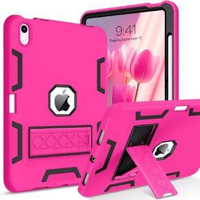 حافظة BENTOBEN iPad الجيل العاشر، حافظة iPad 10.9 بوصة 2022، حافظة iPad 10، حافظة نحيفة بمسند مقاوم للصدمات، حماية قوية من السيليكون الناعم، غطاء حماية للفتيات والنساء والأولاد، أرجواني/نعناعي