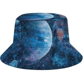 Cute Elephant with Hippo Bucket Hat Beach Fisherman Hat for Women Men Teen Packable Summer Sun Hat Travel Outdoor Cap Unisex