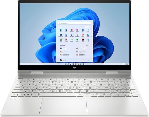 HP Envy x360-15t Home & Business 2-in-1 Laptop (Intel i7-1165G7 4-Core, 16GB RAM, 1TB PCIe SSD, Intel Iris Xe, 15.6" 60Hz Touch Full HD (1920x1080), Active Pen, Win 11 Home) with Hub in Saudi Arabia