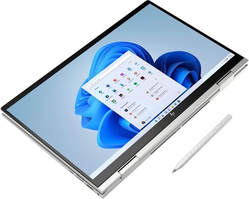 HP Envy x360-15t Home & Business 2-in-1 Laptop (Intel i7-1165G7 4-Core, 16GB RAM, 1TB PCIe SSD, Intel Iris Xe, 15.6" 60Hz Touch Full HD (1920x1080), Active Pen, Win 11 Home) with Hub in Saudi Arabia