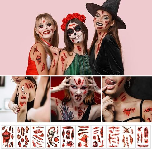 Halloween Window Clings, 9 Sheets Halloween Window Decorations Stickers Double-Sided Window Decal Scary Black Bat Ghosts Stickers,Happy Halloween Window Clings for Halloween Party Decoration in Saudi Arabia