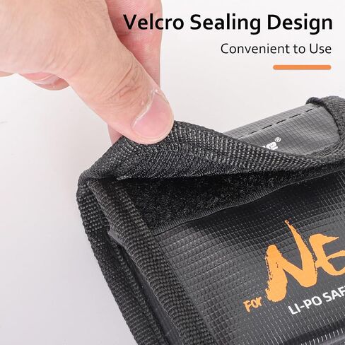 NEO Battery Safe Bag Fireproof Explosion-proof Battery Container Bag for DJI Neo Batteries Protection Storage Case Safe Pouch for DJI Neo Battery Accessories for 3 Batteries in Kuwait