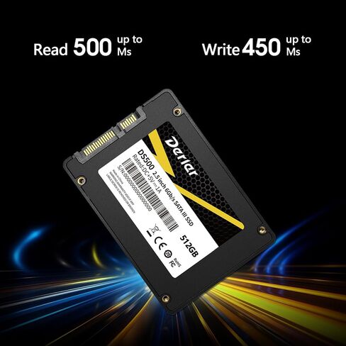 128GB SATA III SSD, Internal State Drive SATA III 6Gb/s 2.5" SATA SSD, UP to 500MB/s, Internal SSD Drive Solid State Hard Drive, Upgrade Laptop PC and Desktops in Saudi Arabia
