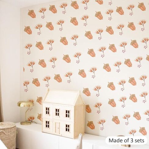 32 PCS Modern Farm Animals Wall Decals Peel and Stick, PVC Watercolor Nursery Wall Sticker, Goose Wall Art Decor Decal for Kids Bedroom Playroom Living Room Baby Room Classroom Decor in Kuwait