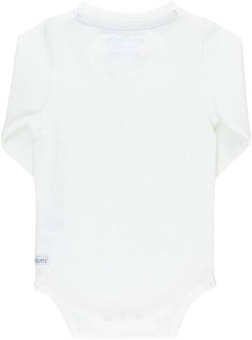 RUGGEDBUTTS Baby Boys Henley Raglan - Baseball Tee Bodysuit | 55% Cotton 45% Polyester, Long Sleeve, Nickel-Free Snaps, Lightweight Fabric, Machine Wash Cold, Infant Male in Saudi Arabia
