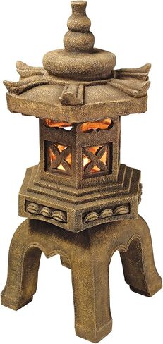 Design Toscano Golden Wen Chang Asian Pagoda Tower Statue in Saudi Arabia